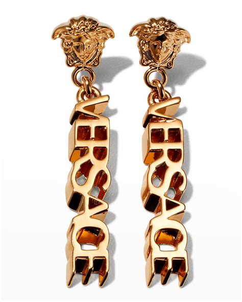 versace chain mens|versace earrings for men.